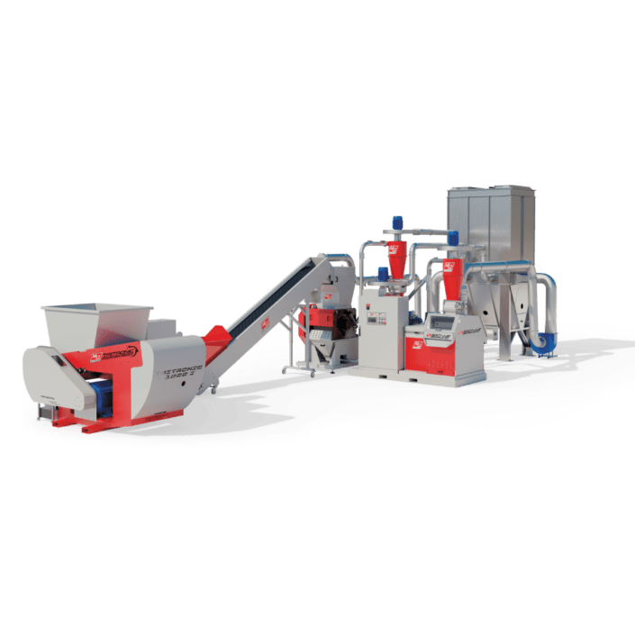 Compact Solution for MG 610 VZT Cable Treatment MG Recycling > Plants